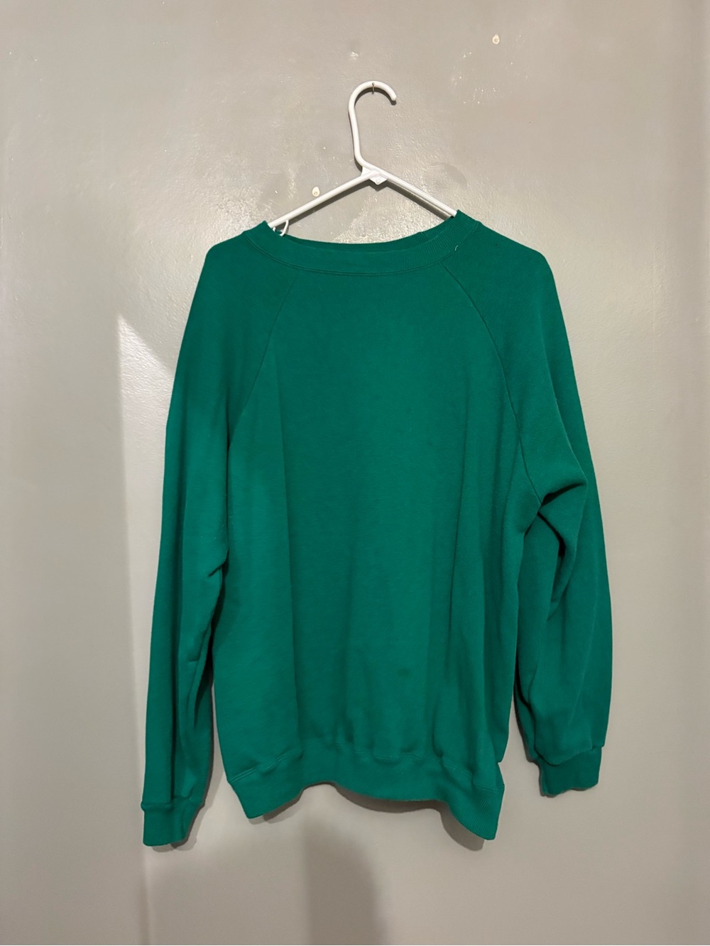 Hanes Men’s Crewneck Sweatshirt - Teal Green